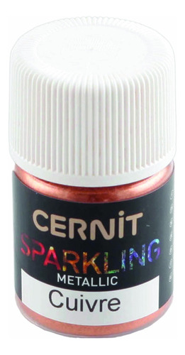 Sparkling Metálicos De Cernit Frasco 5 Grs 