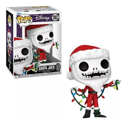 Santa Jack Funko Pop Jack Skellington 1383 Nightmare Before