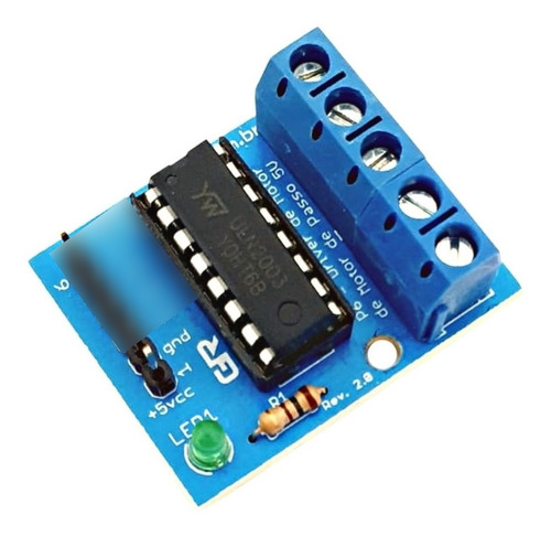 Módulo Driver Uln2003 Controlador Motor Passo - Kit 10 Peças