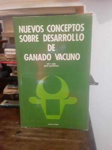 Libro, Nuevos Conceptos Sobre Desarrollo De Ganado Vacuno