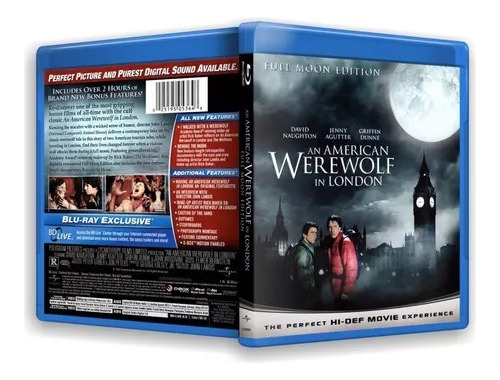 An American Werewolf In London Blu-ray Import Nuevo Original