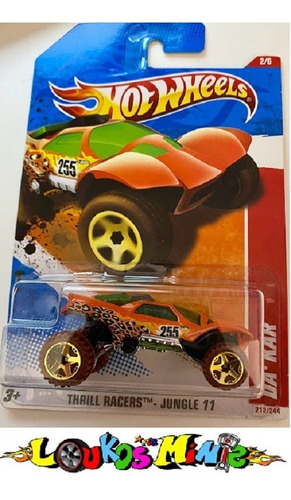 Hot Wheels Da'kar 2011 Thrill Racers Jungle 212/244