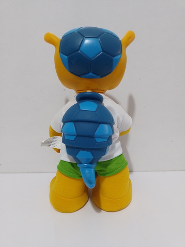 Boneco Fuleco Mascote Copa 2014 Com Mecanismo-grow (Usado)