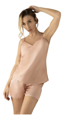 Pijama Verano Lencatex Raso Mujer - Art 24724