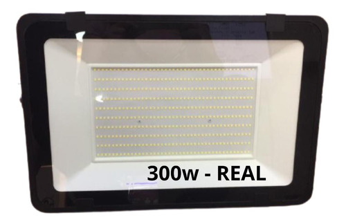 Refletor Led 300w Real Prova Dágua Ip66 Holofote Forte 6500k