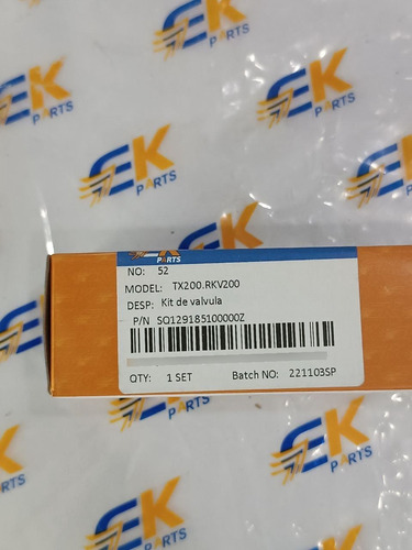 Valvulas De Admision Y Escape Sbr 150 Cuña Larga Original