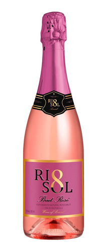 Espumante Nacional Rio Sol Grand Prestige Brut Rosé 750ml