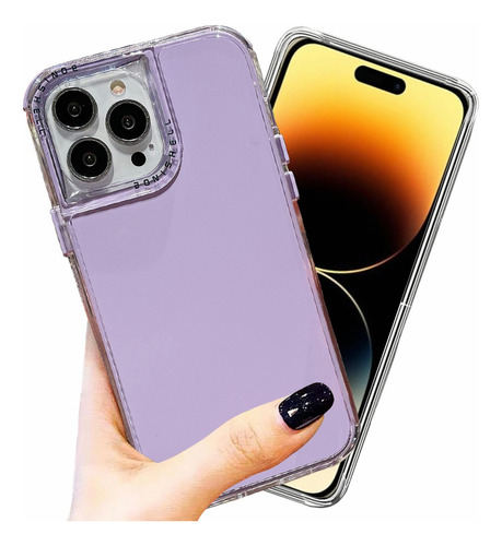 Funda Para iPhone 13 14 Pro Max Soporte De Carga Inalámbrica