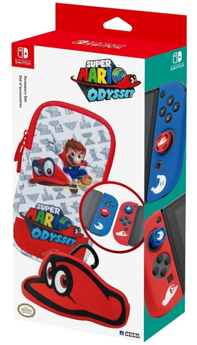 Hori Super Mario Odyssey Accessory Set Officially Licensed 
