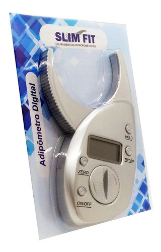 Adipômetro Digital Medidor De Gordura + Trena - Slim Fit