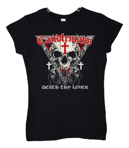 Polera Mujer Candlemass Death Thy Lover Metal Abominatron