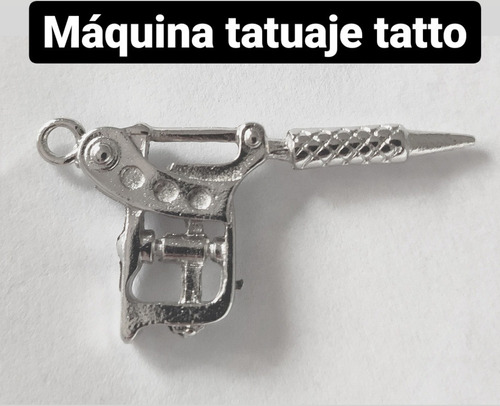 1 Dije Metal Máquina Tatuaje Tattoo