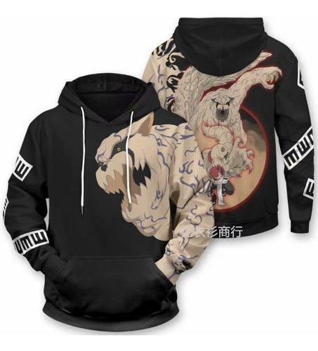 Sudadera Anime Naruto La Quinta Generación De Wind Shadow