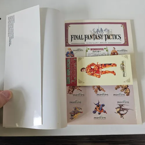 Final Fantasy Tactics Official Strategy Guide - Original Ps1 (Usado)