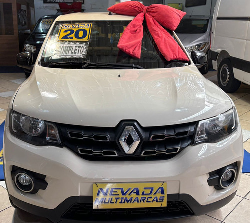 Renault Kwid 2020 1.0 Flex Intense Completo Manual Bege