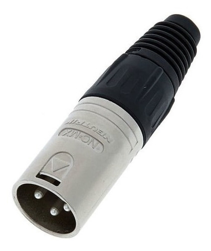 Neutrik Nc3mx Ficha Conector Xlr Canon Macho A Cable 3 Pines