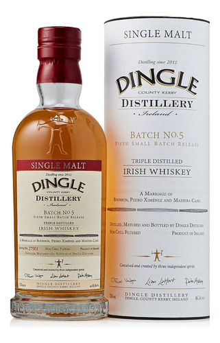 Whisky Dingle Batch Número 5 Envío Gratis 