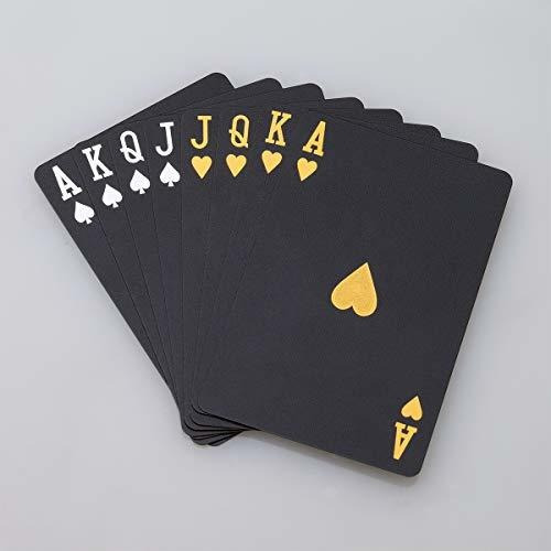 Acelion - Cartas De Juego Impermeables Para Jugar A Las Cart
