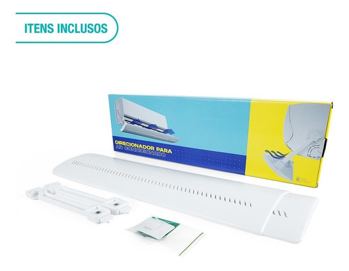 Imagem 4 de 10 de Defletor Ar Condicionado Split Tamanho Ajustável 56 A 108 Cm
