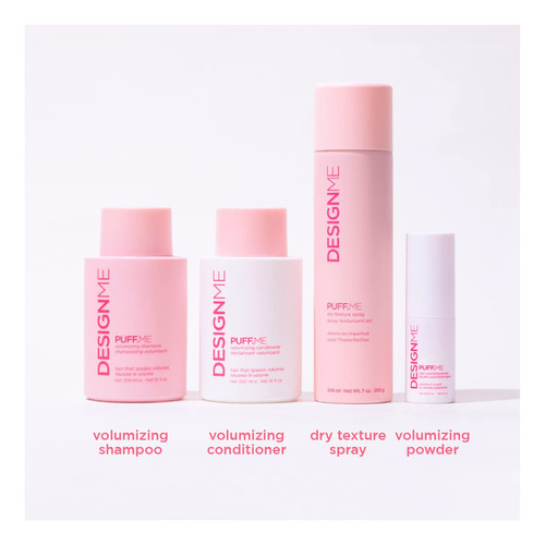 Condicionador Design.me Puff.me Volumizing Hydrating 960ml