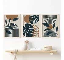 Comprar 3 Cuadros Decorativos Modernos Abstractos Varios Diseños! 