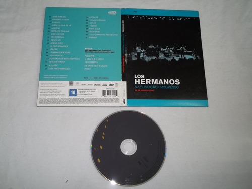 Dvd - Los Hermanos Na Fundição Progresso 09 De Junho De 2007