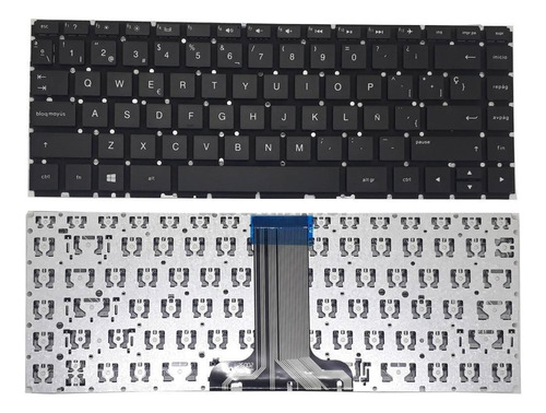 Teclado Hp 240 G6 245 G6 246 G6 14-ba 14-bs 14-bw 14-ab Nuev