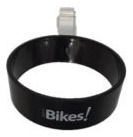 Porta Vaso Ibikes Manubrio Tma-b57 Negro