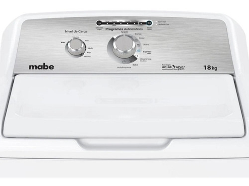 Lavadora Automática Acero Inoxidable 18kg Lma78112cbab0 Mabe