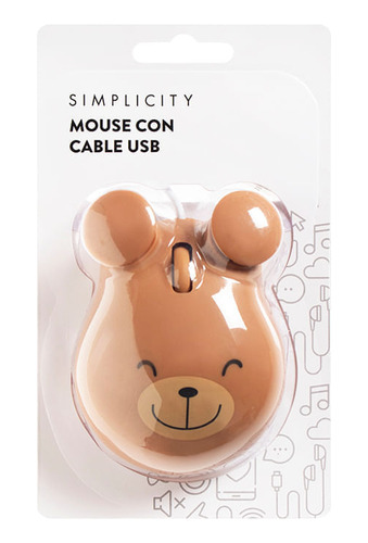 Mouse Simplicity Con Cable Usb