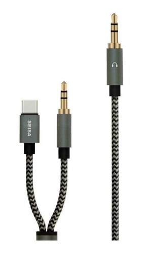 Adaptador Tipo C A Auxiliar 3.5mm Macho Para Celulares 