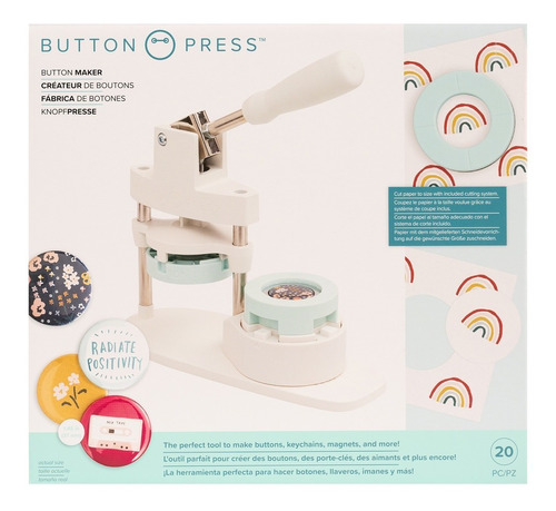 Fotobotonera Button Press We R Memory Keepers