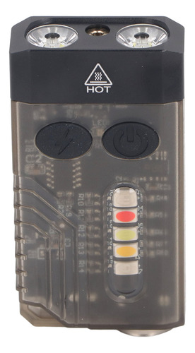 Linterna Edc, 5 Brillos, 1000 Lm, Ipx4, Led A Prueba De Agua