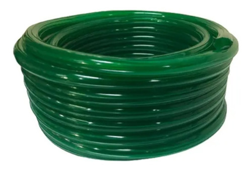 Rollo Manguera Riego Virgen 1/2 X 25mts Verde Traslucida 