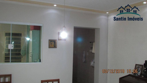 Imagem 10 de 29 de Sobrado Com 2 Dormitórios (01 Suíte)espaço Gourmet,02 Vagas Cobertas À Venda, 137 M² Por R$ 430.000 - Vila Alzira - Santo André/sp - So0294