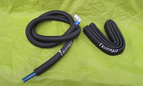Protector De Tubo De Negro Negro Negro 39.37x0.47 Pulgadas
