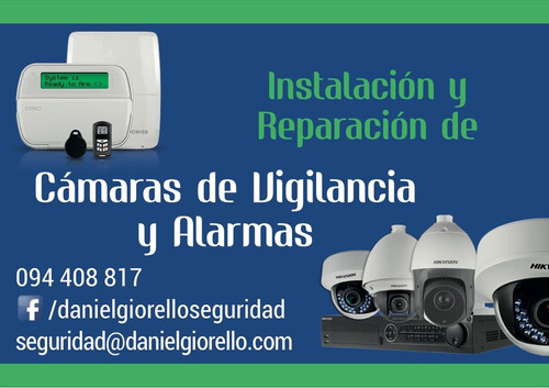 Instalación Y Reparación De Alarmas Y Cámaras De Seguridad.