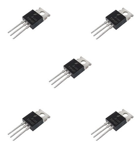 5 Piezas Transistores Tip42c Amplificador Audio Pnp 100v 65w