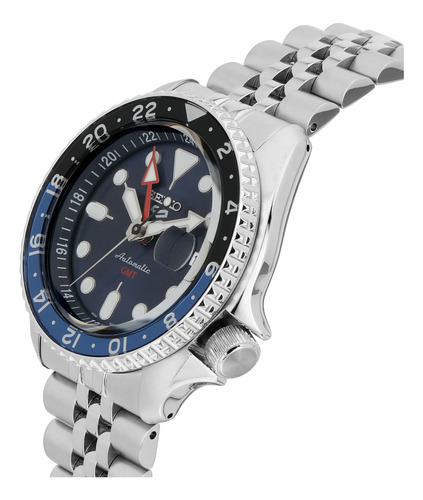 Reloj Seiko Ssk003 Automatic 5 Sports Para Hombre Con Esfera
