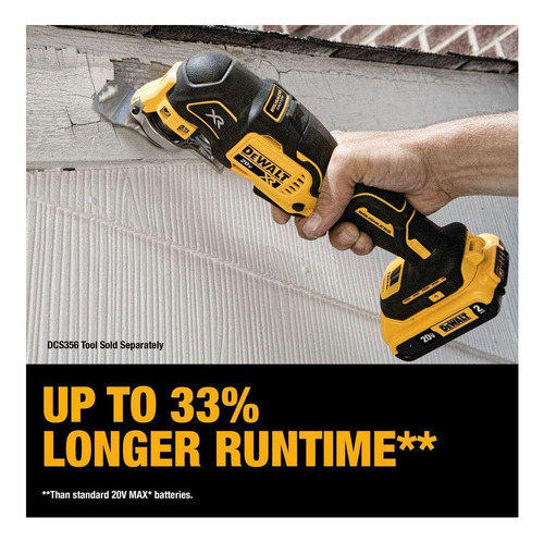 Ferramenta Oscilante Dewalt 20v Sem Fio Com Bateria E Carreg