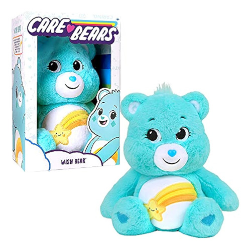 Peluche Care Bears - 14  Plush - Wish Bear - ¡material Suav