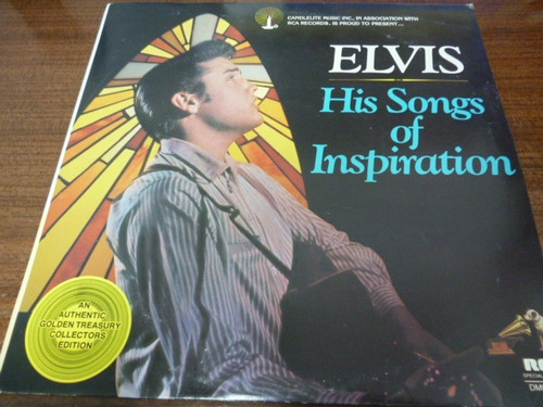 Elvis Presley His Songs Of Inspiration Vinilo Americano Ex