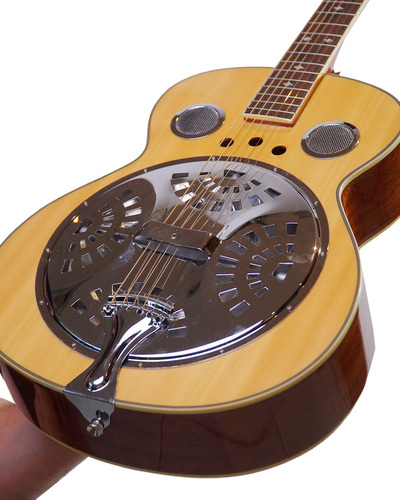Guitarra Acústica Parquer Caja Resonador Dobro Nat Color Marrón claro Orientación de la mano Derecha