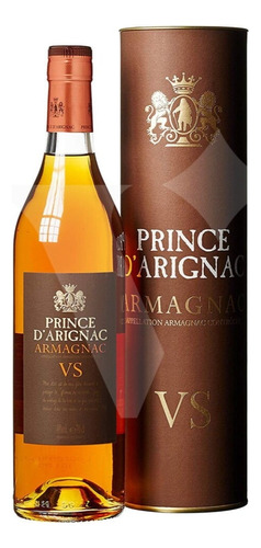 Brandy Cognac Prince D' Arignac Armagnac Vs