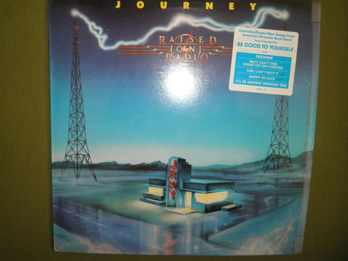 Disco En Vinyl Importado De Journey - Raised On Radio (1986)