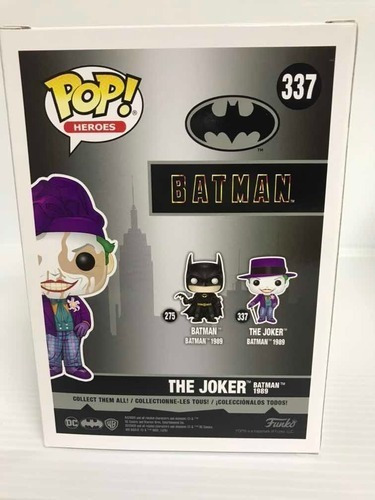 Funko Pop Batman 1989 Joker Chase 337 Jack Nicholson Nuevo
