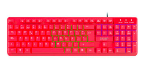 Kit Gamer Noga Teclado Mouse Auricular Pad 4en1 Nkb413 Combo