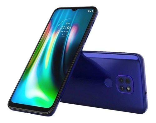 Moto G9 Play 128 GB azul eléctrico 4 GB RAM