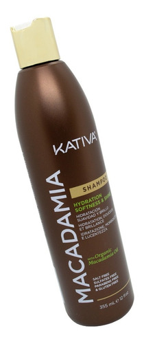  Kativa Macadamia Shampoo Hidratante Cabello Seco 355ml