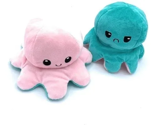 comprar Pulpo Pulpito Peluche Reversible Muñeco De Felpa Juguete X1u
